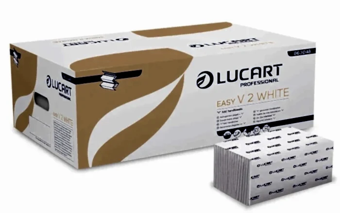 Lucart kätepaber Easy 2 V-voldik